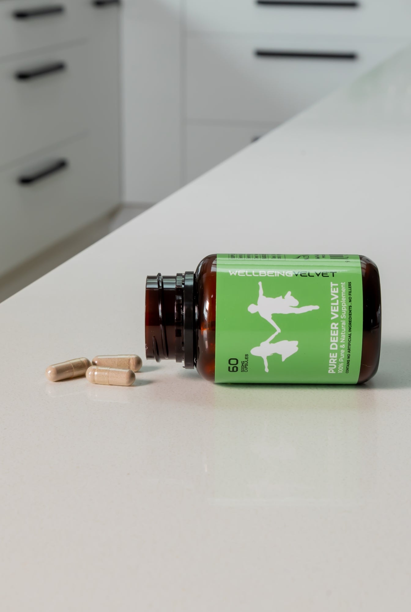 Pure Deer Antler Velvet - 60 Capsules