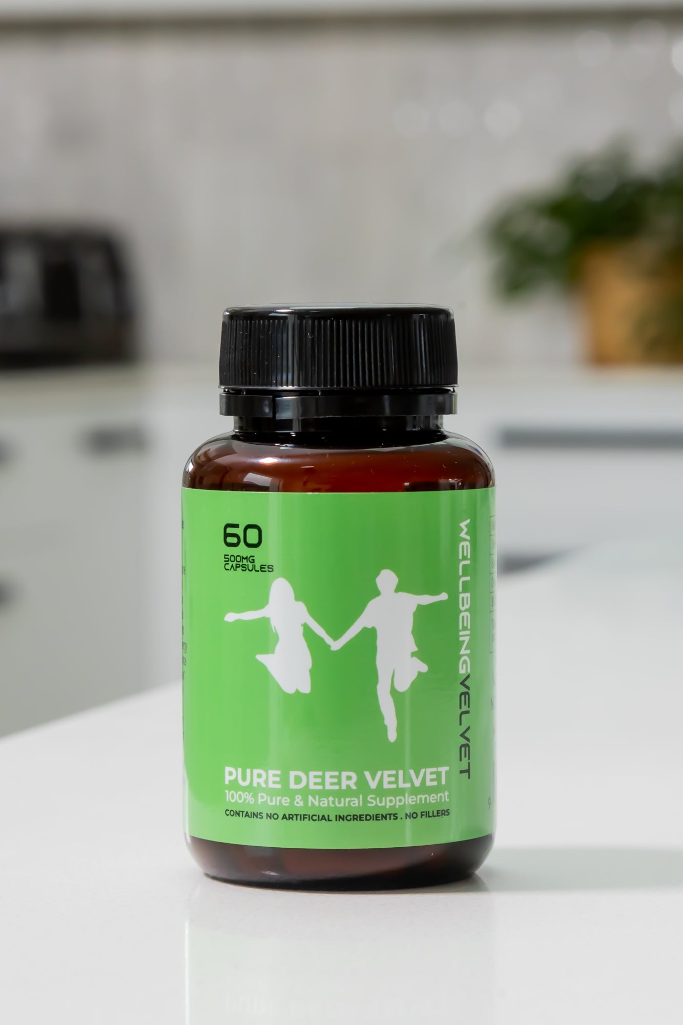 Pure Deer Antler Velvet - 60 Capsules