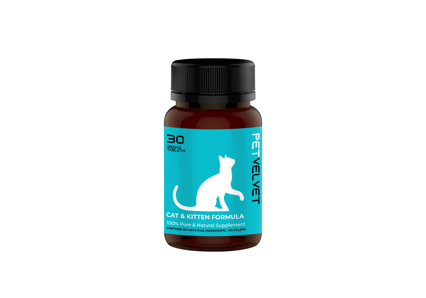 Cat & Kitten Health & Wellness Formula - 30 Deer Velvet Tablets