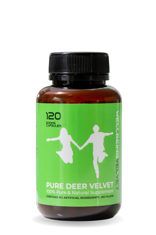 Pure Deer Antler Velvet - 120 Capsules
